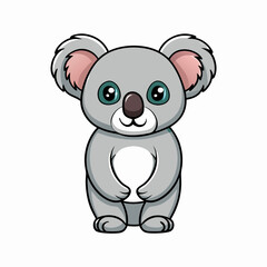 koala cartoon vector