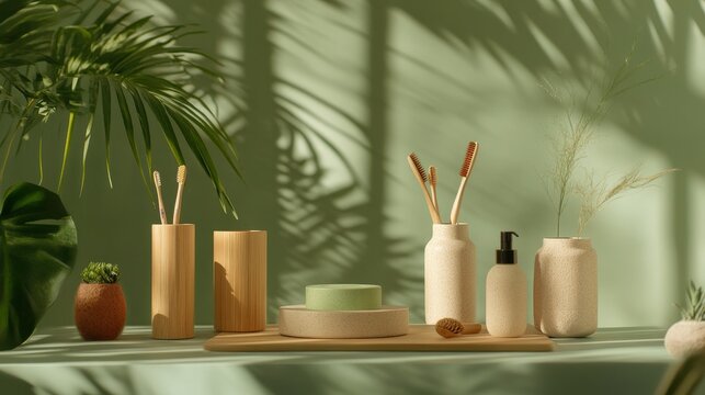 An eco-friendly themed campaign for a sustainable product launch with limited-time offers