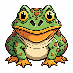 green toad cartoon