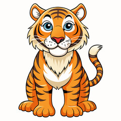 tiger cartoon character