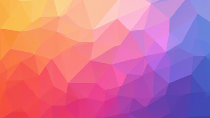 Colorful Abstract Polygon Geometric Vector Background