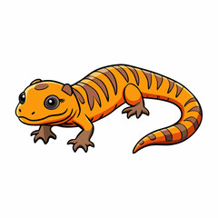 salamander cartoon vector