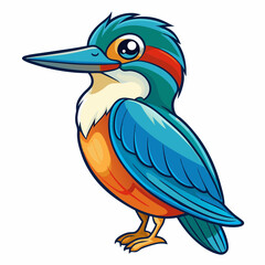 kingfisher on a branch