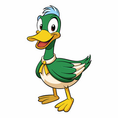 mallard bird cartoon
