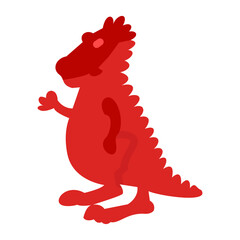 Dragon Vector Design Icon Style