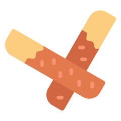 Nougat Vector Design Icon Style