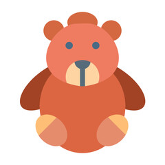 Teddy Bear Vector Design Icon Style