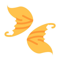 Elf Feather Vector Design Icon Style