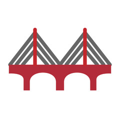 Elven Bridge Vector Design Icon Style
