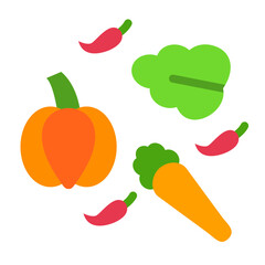 Batch cooking Vector Design Icon Style