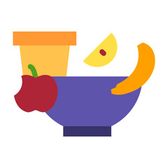 Clean eating Vector Design Icon Style