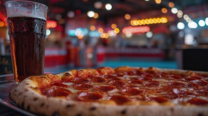 Pepperoni Pizza & Craft Beer Pairing: Rustic Crust, Bistro Vibes, Social Dining