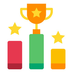 Leaderboard Vector Design Icon Style