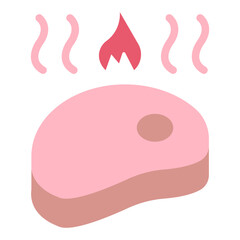 Pork Tenderloin Vector Design Icon Style