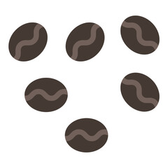 Black Beans Vector Design Icon Style
