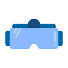 Virtual Reality Vector Design Icon Style