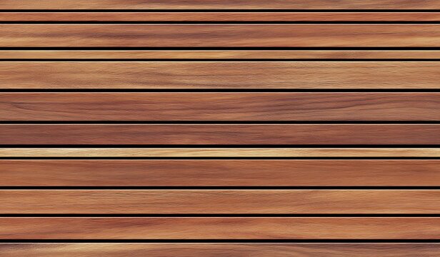 Wooden background, Teak wood slats seamless texture background