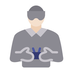 Remote Pilot Vector Design Icon Style