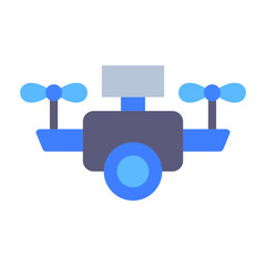 Drone Camera Vector Design Icon Style
