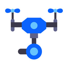 Drone Photography Vector Design Icon Style