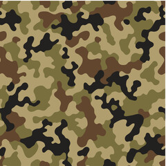 Moro seamless military uniform vector pattern © profesja_bielsko