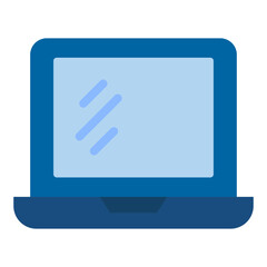 Laptop Vector Design Icon Style