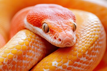 Fototapeta premium Close-up Snake Banner