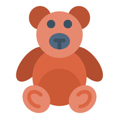 Teddy Bear Vector Design Icon Style
