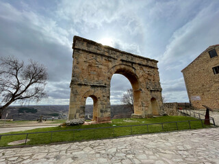 Roman arch of Medinaceli (Soria)