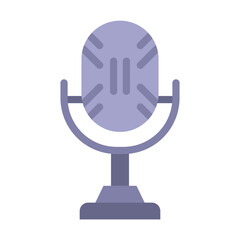 Microphone Vector Design Icon Style