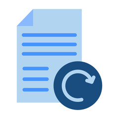 Refresh Vector Design Icon Style