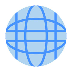 Globe Vector Design Icon Style