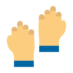 Hands Vector Design Icon Style