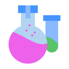 Flask Vector Design Icon Style