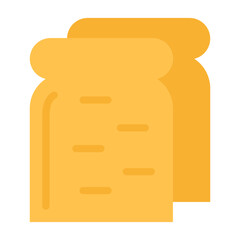 Bread Vector Design Icon Style