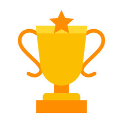 Trophy Vector Design Icon Style