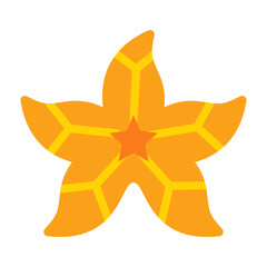 Starfish Vector Design Icon Style