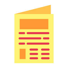 Obraz premium Magazine Vector Design Icon Style