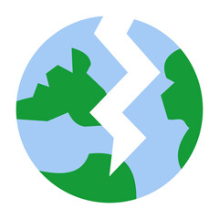 Earthquake Vector Design Icon Style