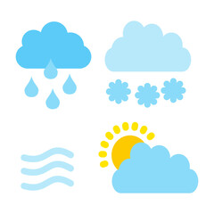 Meteorology Vector Design Icon Style