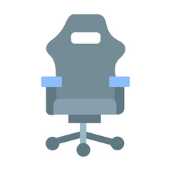 Gaming chair Vector Design Icon Style