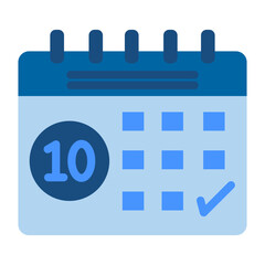 Calendar Vector Design Icon Style