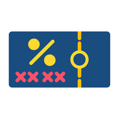 Coupon Code Vector Design Icon Style