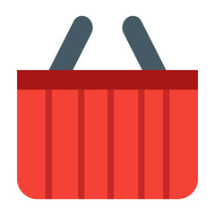 Basket Vector Design Icon Style