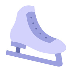 Ice Skates Vector Design Icon Style