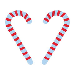 Obraz premium Candy Cane Vector Design Icon Style