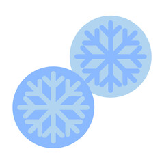 Snowball Vector Design Icon Style