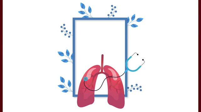 World Asthma Day Animated Horizontal Banner