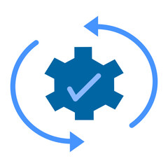 Iteration Vector Design Icon Style