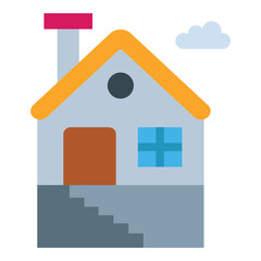 Basement Vector Design Icon Style